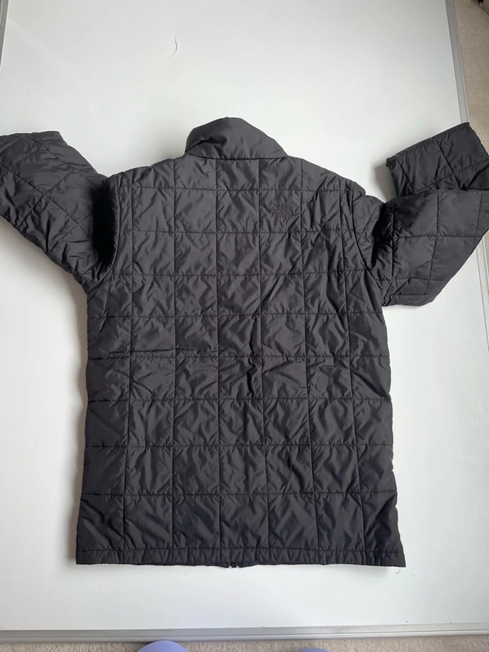 The North Face Black Quilted Puffer Jacket - Youth